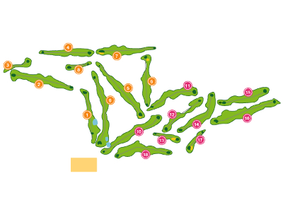 루스츠 cc 우드 코스