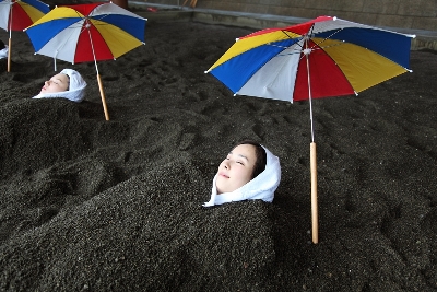 사진:가고시마 3일#여유롭게#하나투어 전용공간 회전초밥 무제한 #사쿠라지마 훼리탑승 #나가사키바나 국립공원#시로야마 전망대 #텐몬칸