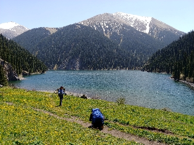 사진:카자흐스탄 트레킹 6일 #콕자일라우 #콜사이호수 #카인디호수 #아씨고원 #차른협곡 #특식포함 #가이드동행