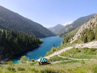 사진:카자흐스탄 트레킹 5일 #차른협곡 #카인디호수 #콜사이호수 #아씨고원 #가이드동행