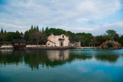 상해/우전(오진) 4일 #하얏트2박#외탄호텔#객잔1박#수향마을 #쪽배체험 #예원#황포강유람선