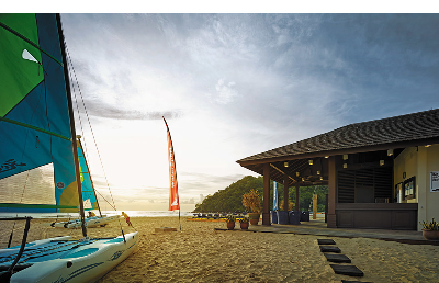 [아동반값]코타키나발루 6일 #샹그릴라 라사리아 #디럭스 씨뷰 #럭셔리요트호핑 #반딧불이 #가야스트리트 #스톤마사지 #라운지