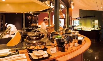 토카치가와다이이치_석식_뷔페식