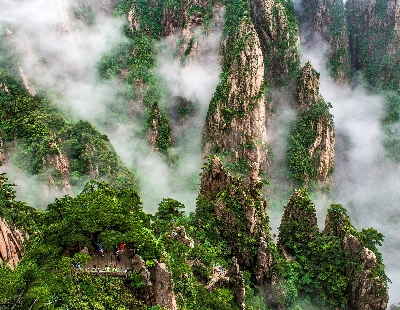 [황산직항]#세계3대운해#천하제일경#황산 4일#태평-운곡코스#NO옵션#서해대협곡(모노레일편도포함)#전신마사지1시간#휘운가무쇼#옛거리#제운도교마을