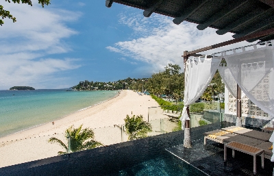 푸껫 허니문 6일 (2+2) #시내호텔 2박 #더쇼어 앳 카타타니 씨뷰 풀빌라 2박 #마사지/스파 2회 #플로팅조식