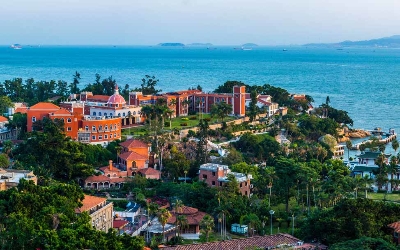 [온천여행]샤먼(하문)/구랑위/토루 4일 #하얏트호텔 #일월곡온천 #원림식물원 #케이블카 #남정토루 #증조안 #중산로 