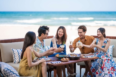 [우리끼리] 다낭 5일 #미카즈키 #패밀리룸 오션뷰 #워터파크 #온천 #호이안 야경투어 #발마사지 #씨푸드 #현지식맛집 #1일 자유 #미니바3회