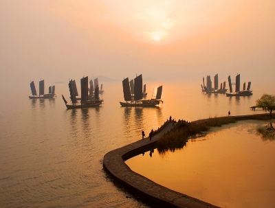 사진:[중국무비자] 상해/우전/무석 4일 #우전서책아경#원두저#니엔화안#4성급호텔