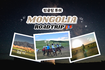 [밍글링 투어ㅣ로드트립] 몽골 4일 #별 #게르2인1실 #테를지국립공원 #초원 #독수리#승마체험 #푸르공 #빈혜리