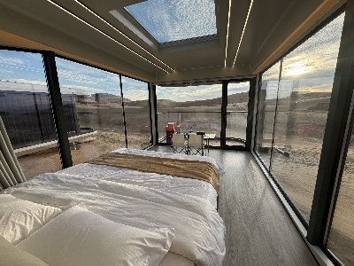 사진:[출발확정] [땡처리닷컴][오르도스]내몽골/초원/사막 4일 #대자연여행 #오르도스초원 #REAL사막 #사막유리호텔 #캠프파이어 #2025신상현대식게르(2인1실 #시내준5성급호텔 