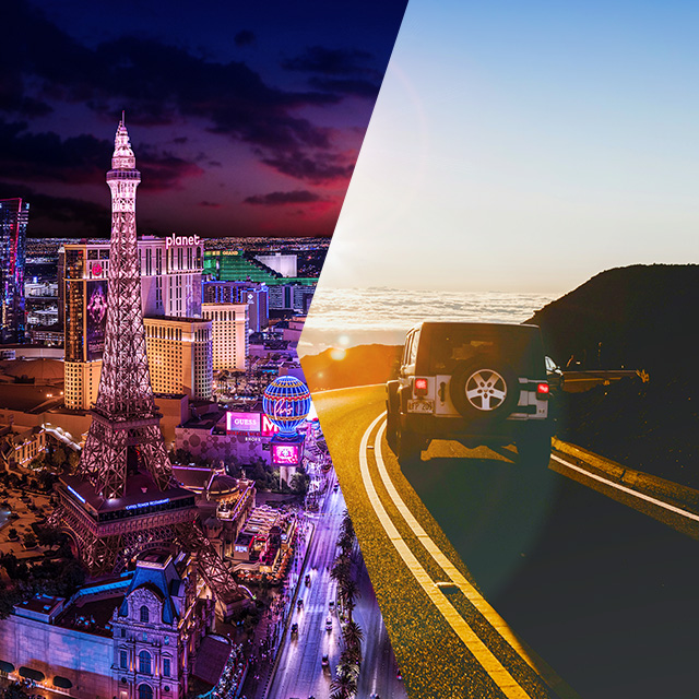 라스베이거스&하와이, 두개의 감동